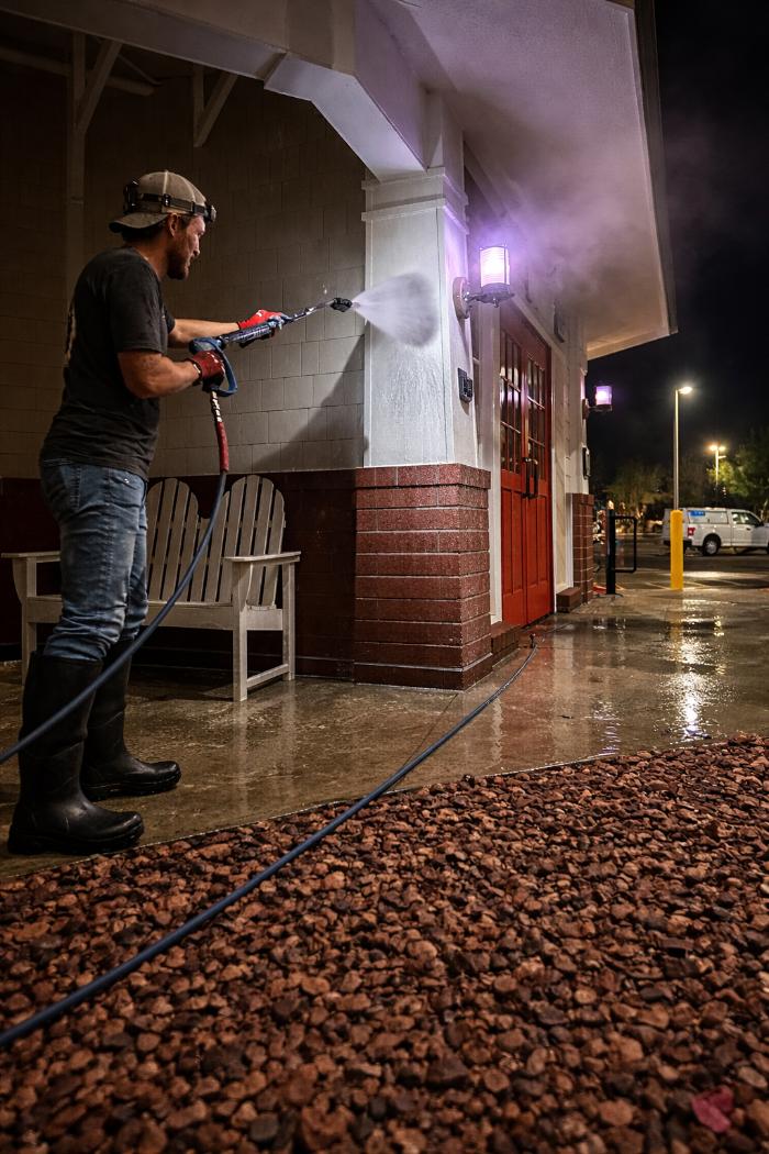 AZ Power Clean crew serving a Buckeye Arizona commercial property and surrounding metro service area